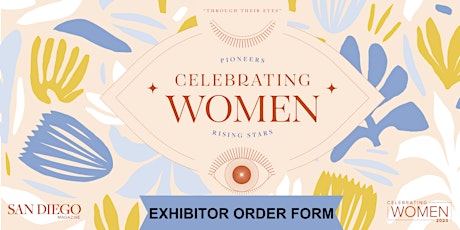 Immagine principale di SDM Celebrating Women Exhibitor Order Form 