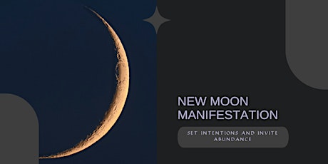 New Moon  Manifesting Meditation primary image