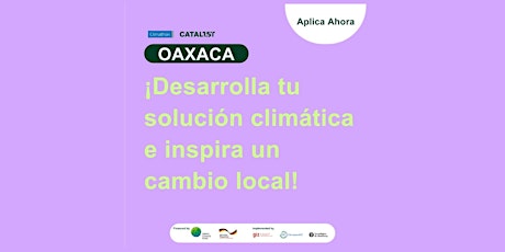 Imagem principal do evento CATAL1.5°T Climathon Oaxaca 2023