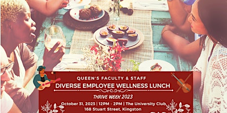 Hauptbild für Diverse Employee Wellness Lunch & Info Fair
