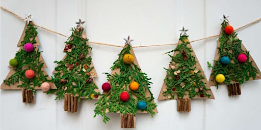 Immagine principale di Christmas Wreath & Decoration Workshop - Family/Kids  drop in Session 