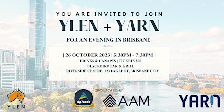 YLEN + YARN Networking Event | AgTrade & AAM Investment Group primary image