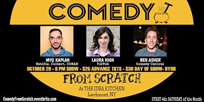 Comedy From Scratch at The Idea Kitchen Larchmont 