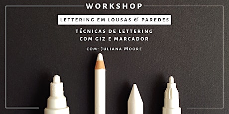 Imagem principal do evento Lettering em Lousas & Paredes - São Paulo