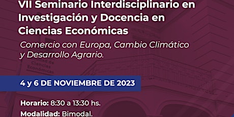 Hauptbild für VII Seminario Interdisciplinario de Investigación y Docencia