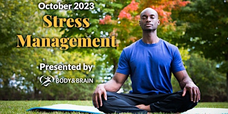 October is for STRESS MANAGEMENT primary image