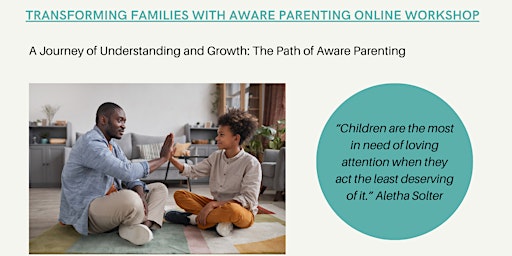 Transforming families with Aware Parenting. primary image