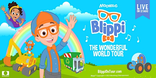 Imagem principal do evento Round Room Presents Blippi: The Wonderful World Tour!