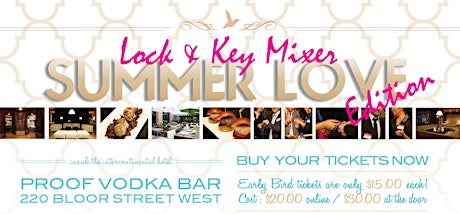 Lock & Key Mixer - Summer Love Edition primary image