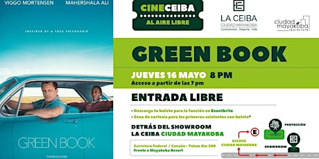 Imagen principal de CINE CEIBA presenta "Green Book"