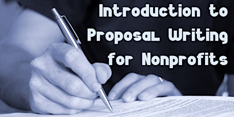 Introduction to Proposal Writing for Nonprofits primary image