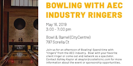 SMPS Houston Special Event | Bowling with AEC Industry Ringers Event primary image