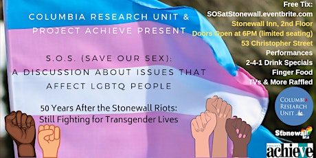 Primaire afbeelding van S.O.S. (Save Our Sex): A Discussion About Issues That Affect LGBTQ People 