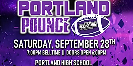Pro Wrestling Entertainment presents: Portland Pounce w/ D'Lo Brown primary image