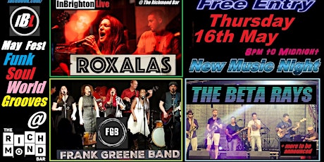 Roxalas, Frank Greene Band, The Beta Rays: IBL primary image