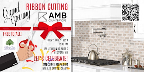 Grand Opening and Ribbon Cutting Celebration - AMB Countertops primary image