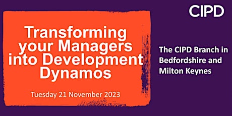 Transforming your Managers into Development Dynamos primary image