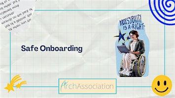 Immagine principale di Safe Onboarding Training with Arch Association 