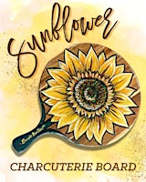 Imagen principal de Resin Sunflower Charcuterie Board