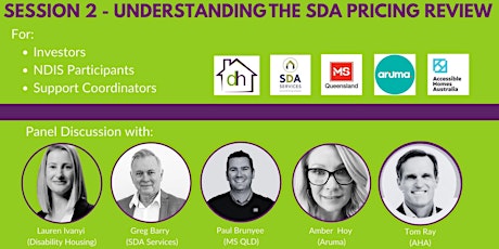 Session 2 - Online SDA Price Review Seminar primary image