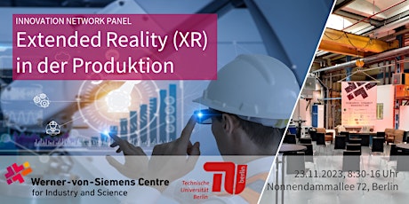 Imagen principal de Innovation Network Panel „Extended Reality (XR) in der Produktion“