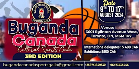 Buganda Canada Sports Galla 3rd Edition