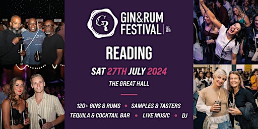Imagem principal do evento Gin & Rum Festival - Reading - 2024