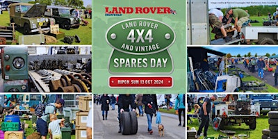 Imagem principal de Land Rover, 4x4 and Vintage Spares Day Ripon 13 October 2024 - Visitor
