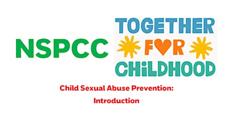 Child Sexual Abuse Prevention: 3 hr Introduction Workshop