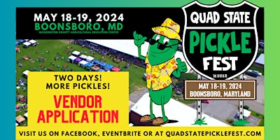 Imagem principal de Quad State Pickle Fest 2024 (Main Event) Vendor APPLICATION