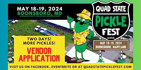 Quad State Pickle Fest 2024 (Main Event) Vendor APPLICATION primary image