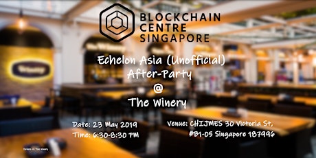 Echelon Asia (Unofficial) Afterparty primary image