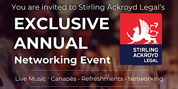 Stirling Ackroyd Legals Annual Summer Jazz Networking Event