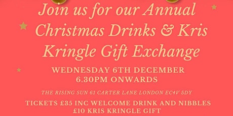 icap Kris Kringle Drinks & Christmas Cheer primary image