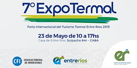 Imagen principal de 7° EXPO TERMAL  ENTRE RIOS Feria Internacional de Turismo Termal