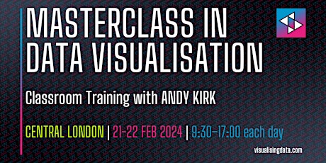 Imagem principal de Masterclass in Data Visualisation | Classroom Training with Andy Kirk