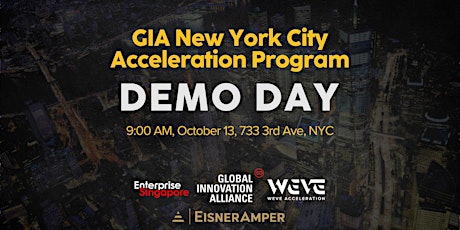 2023 Demo Day: A GIA Program powered by WEVE Acceleration primary image