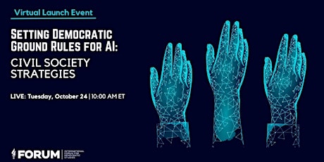 Setting Democratic Ground Rules for AI: Civil Society Strategies primary image