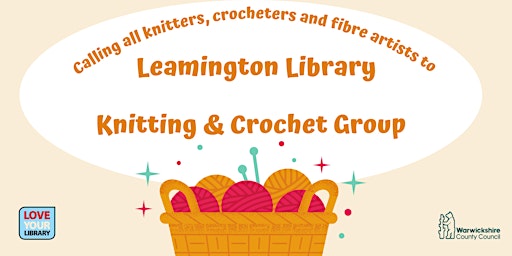 Drop in- Knitting and Crochet Group @ Leamington Library  primärbild