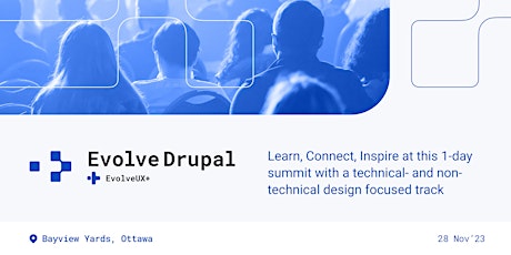 EvolveDrupal Ottawa + EvolveUX+ & Drupal Training primary image