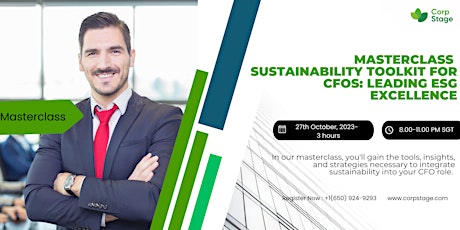 Masterclass  Sustainability Toolkit for CFOs: Leading ESG Excellence  primärbild