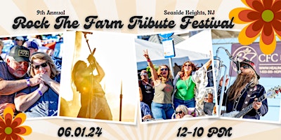 Primaire afbeelding van 9th Annual - Rock The Farm Tribute Festival