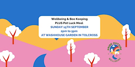 Beekeeping & Wellbeing & Pot Luck at Wash House Garden CIC (Tolcross) primary image