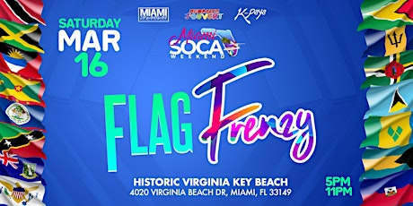 FLAG FRENZY (Miami Soca Weekend) primary image
