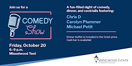 Comedy Night at Misselwood Events primary image