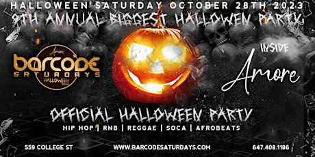 Imagem principal de BARCODE SATURDAYS BIGGEST 9TH ANNUAL HALLOWEEN PARTY IN DOWNTOWN TORONTO