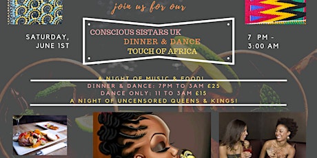 Uncensored Kings and Queens  Dinner and Dance - Touch of Africa primary image