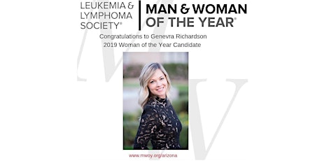Genevra Richardson’s campaign for 2019 LLS Woman of the Year primary image