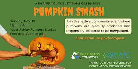 Pumpkin Smash at the West Ashley Farmers Market primary image