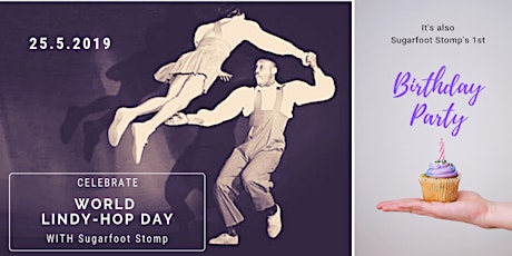 Celebrate World Lindy Hop Day with Sugarfoot Stomp primary image